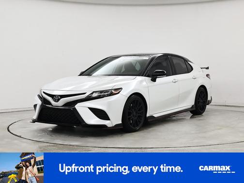 White 2022 Toyota Camry TRD