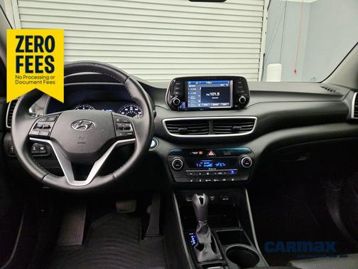Blue 2021 Hyundai TUCSON Limited