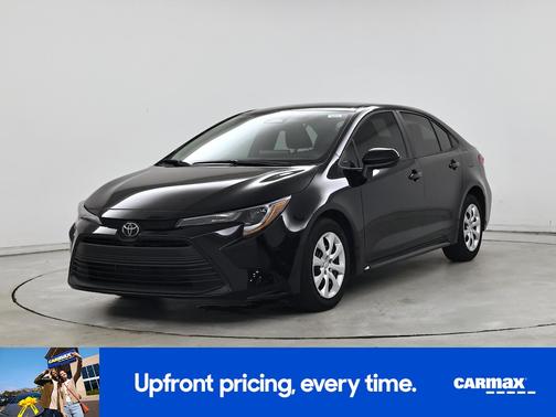 Black 2025 Toyota Corolla LE