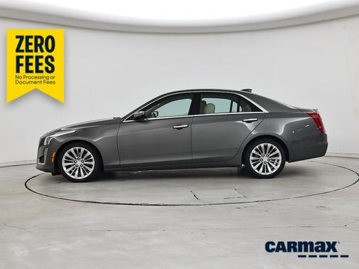 Gray 2016 Cadillac CTS Luxury