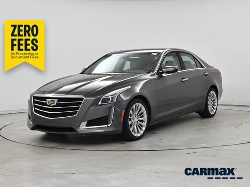 Gray 2016 Cadillac CTS Luxury