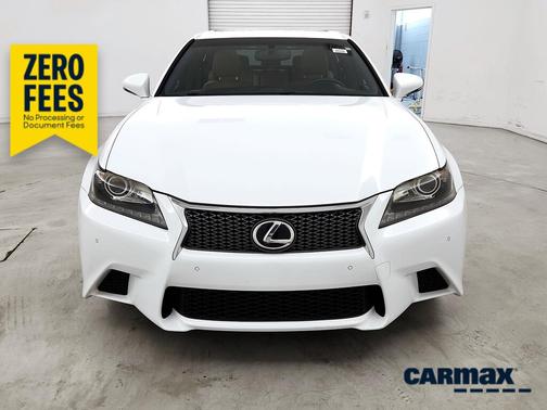 White 2014 Lexus GS 350