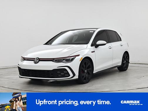 White 2022 Volkswagen Golf GTI SE