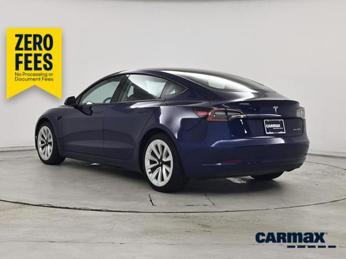 Blue 2022 Tesla Model 3 Long Range