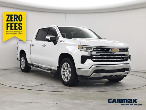 White 2022 Chevrolet Silverado 1500 LTZ