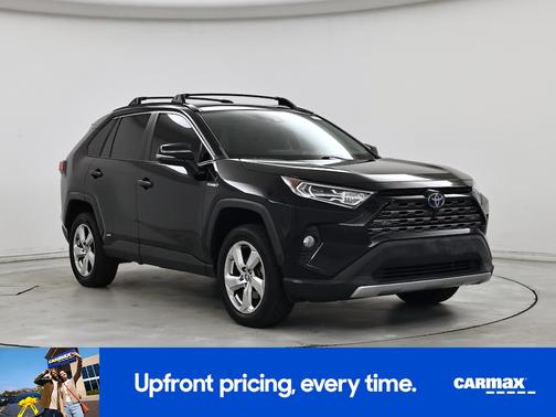 Black 2021 Toyota RAV4 Hybrid Limited
