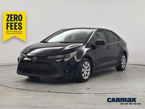 Black 2022 Toyota Corolla LE