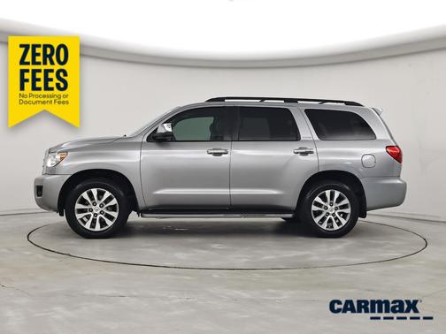 Silver 2015 Toyota Sequoia Limited