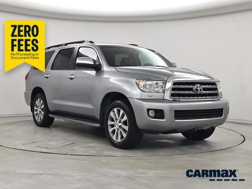 Silver 2015 Toyota Sequoia Limited
