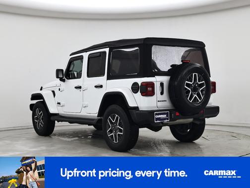 White 2025 Jeep Wrangler Sahara