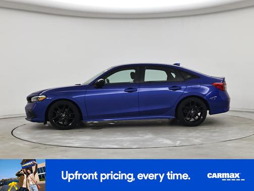 Blue 2024 Honda Civic Sport