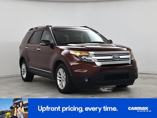 Burgundy 2015 Ford Explorer XLT