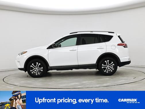 White 2017 Toyota RAV4 LE