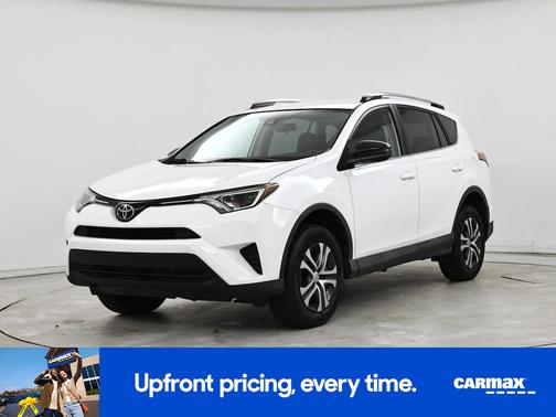 White 2017 Toyota RAV4 LE