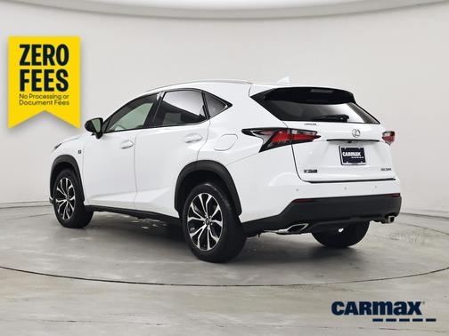 White 2016 Lexus NX 200t F-Sport