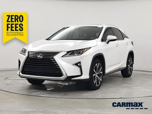 White 2017 Lexus RX 350