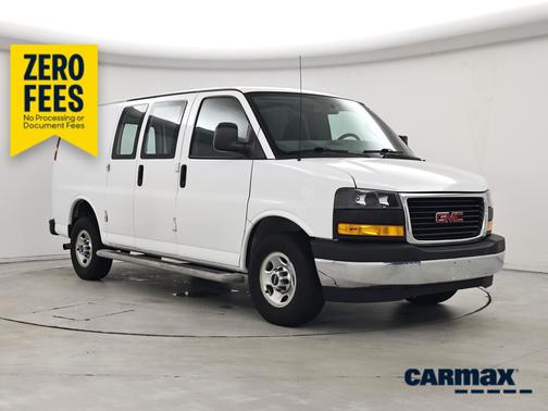 White 2018 GMC Savana 2500