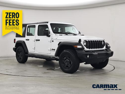 White 2025 Jeep Wrangler Sport