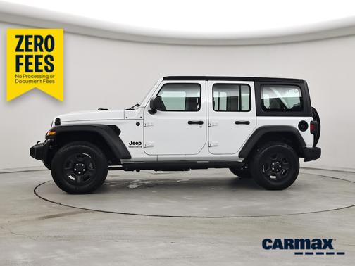 White 2025 Jeep Wrangler Sport