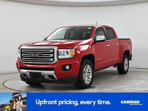 Red 2016 GMC Canyon SLT