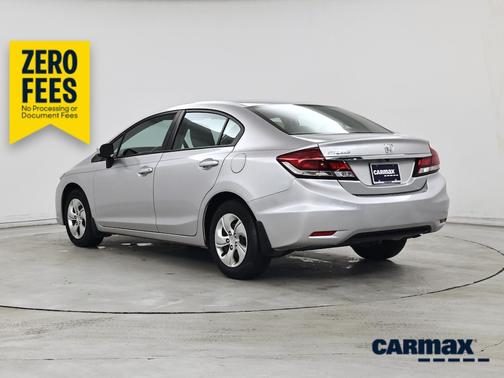 Silver 2015 Honda Civic LX