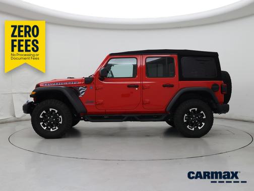 Red 2024 Jeep Wrangler Rubicon