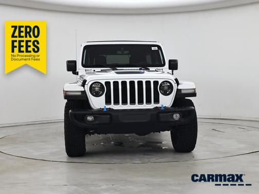 White 2023 Jeep Wrangler 4xe Unlimited Rubicon