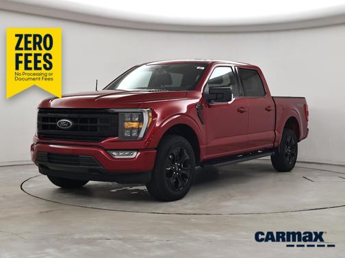 Red 2022 Ford F-150 XLT