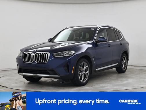 Blue 2022 BMW X3 sDrive30i
