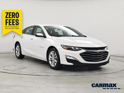 White 2020 Chevrolet Malibu LT