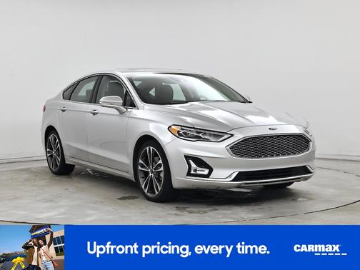 Silver 2019 Ford Fusion Titanium