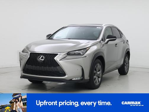 Gray 2015 Lexus NX 200t F-Sport