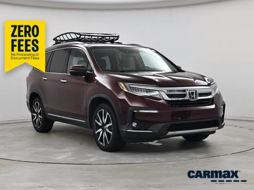Burgundy 2022 Honda Pilot Elite