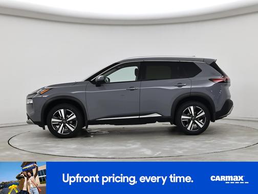 Gray 2023 Nissan Rogue Platinum