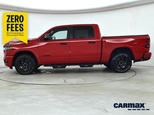 Red 2025 RAM 1500 Bighorn