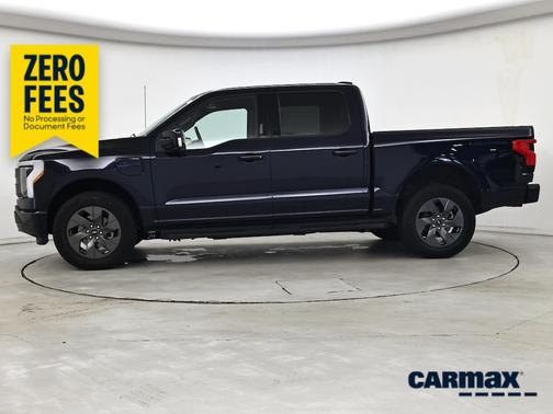 Gray 2025 Ford F-150 Lightning Lariat