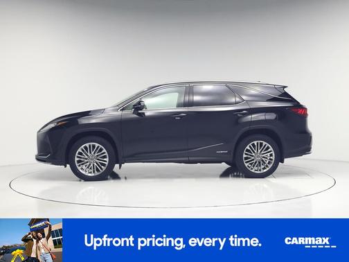 Black 2022 Lexus RX 450h L Luxury