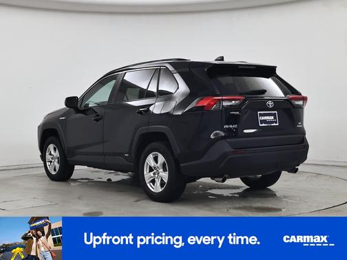 Black 2021 Toyota RAV4 Hybrid LE