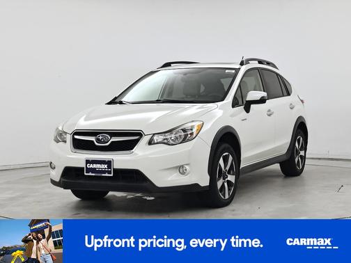 White 2015 Subaru XV Crosstrek Hybrid Touring