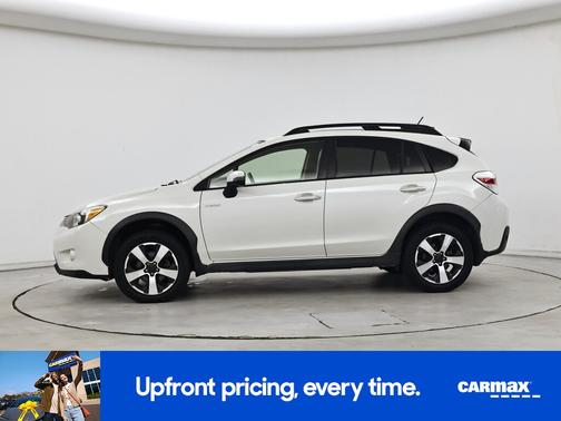 White 2015 Subaru XV Crosstrek Hybrid Touring