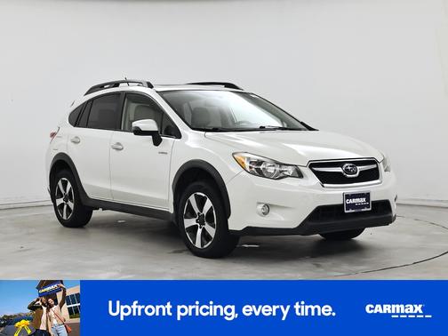 White 2015 Subaru XV Crosstrek Hybrid Touring