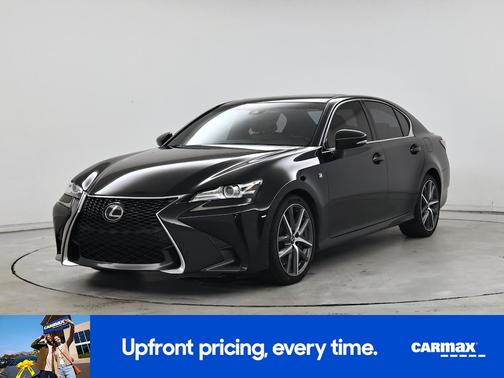 Black 2017 Lexus GS 350 F-Sport