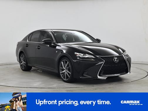 Black 2017 Lexus GS 350 F-Sport