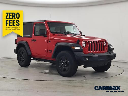 Red 2021 Jeep Wrangler Sport