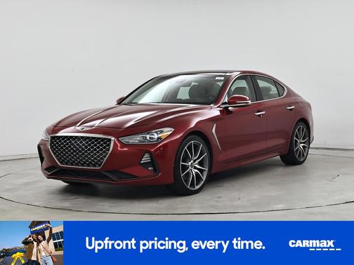 Red 2019 Genesis G70 Advanced