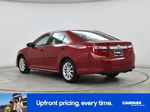 Red 2014 Toyota Camry XLE