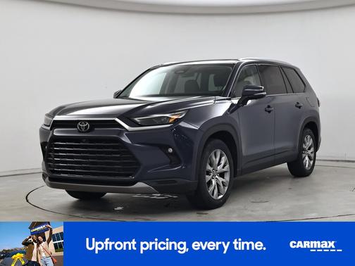 Blue 2024 Toyota Grand Highlander Limited
