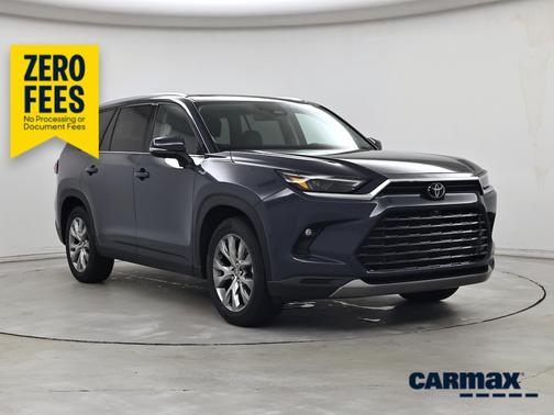 Blue 2024 Toyota Grand Highlander Limited