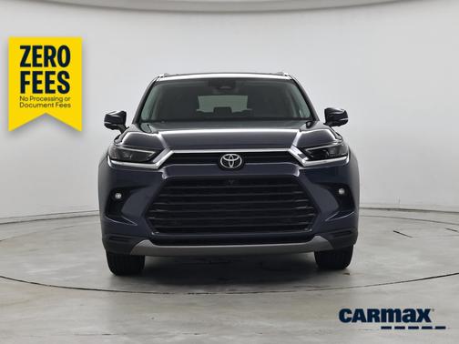 Blue 2024 Toyota Grand Highlander Limited