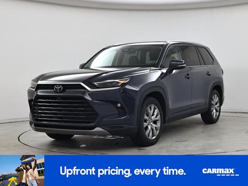 Blue 2024 Toyota Grand Highlander Limited